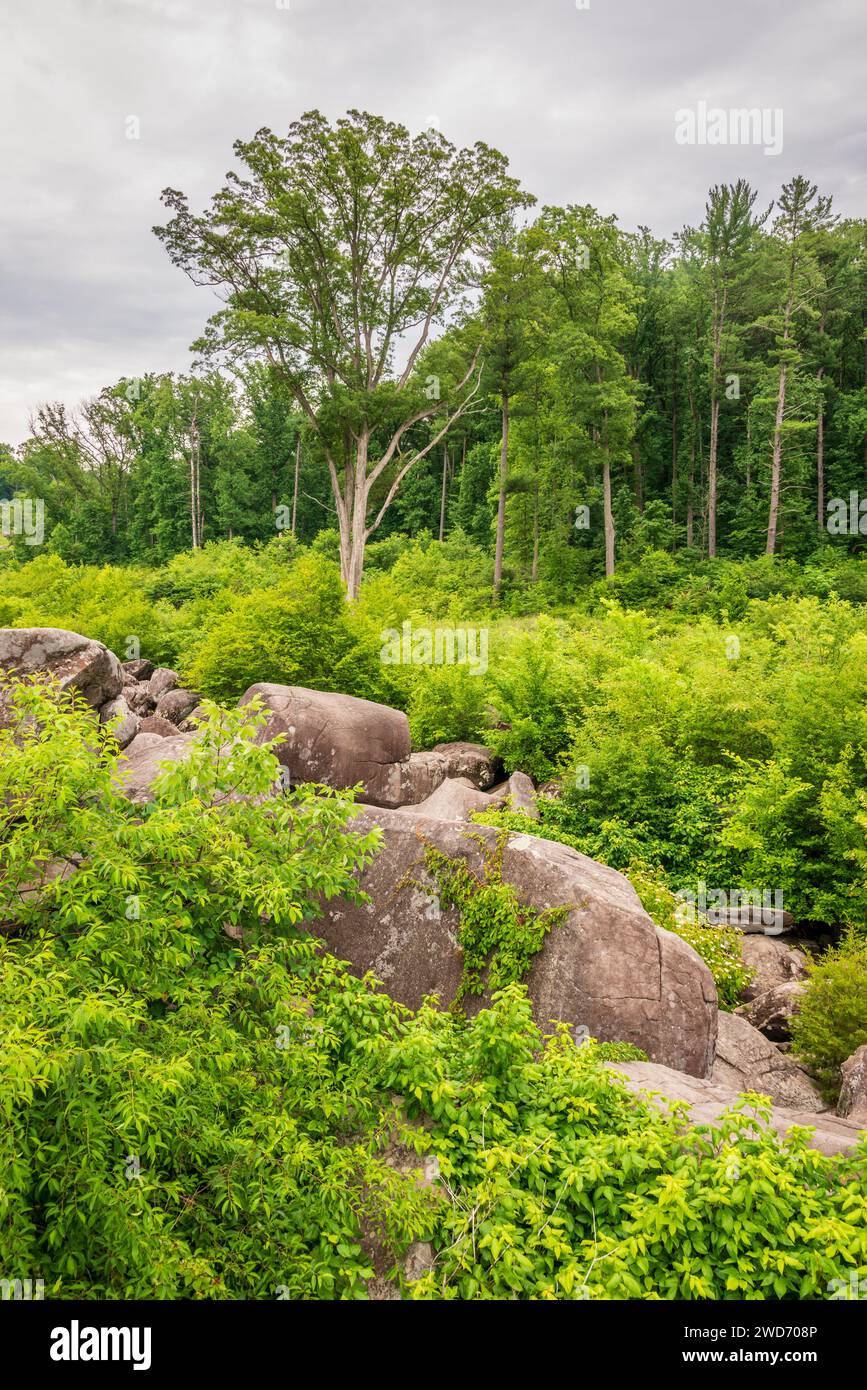 The Devil's Den at Gettysburg National Military Park, American Civil
