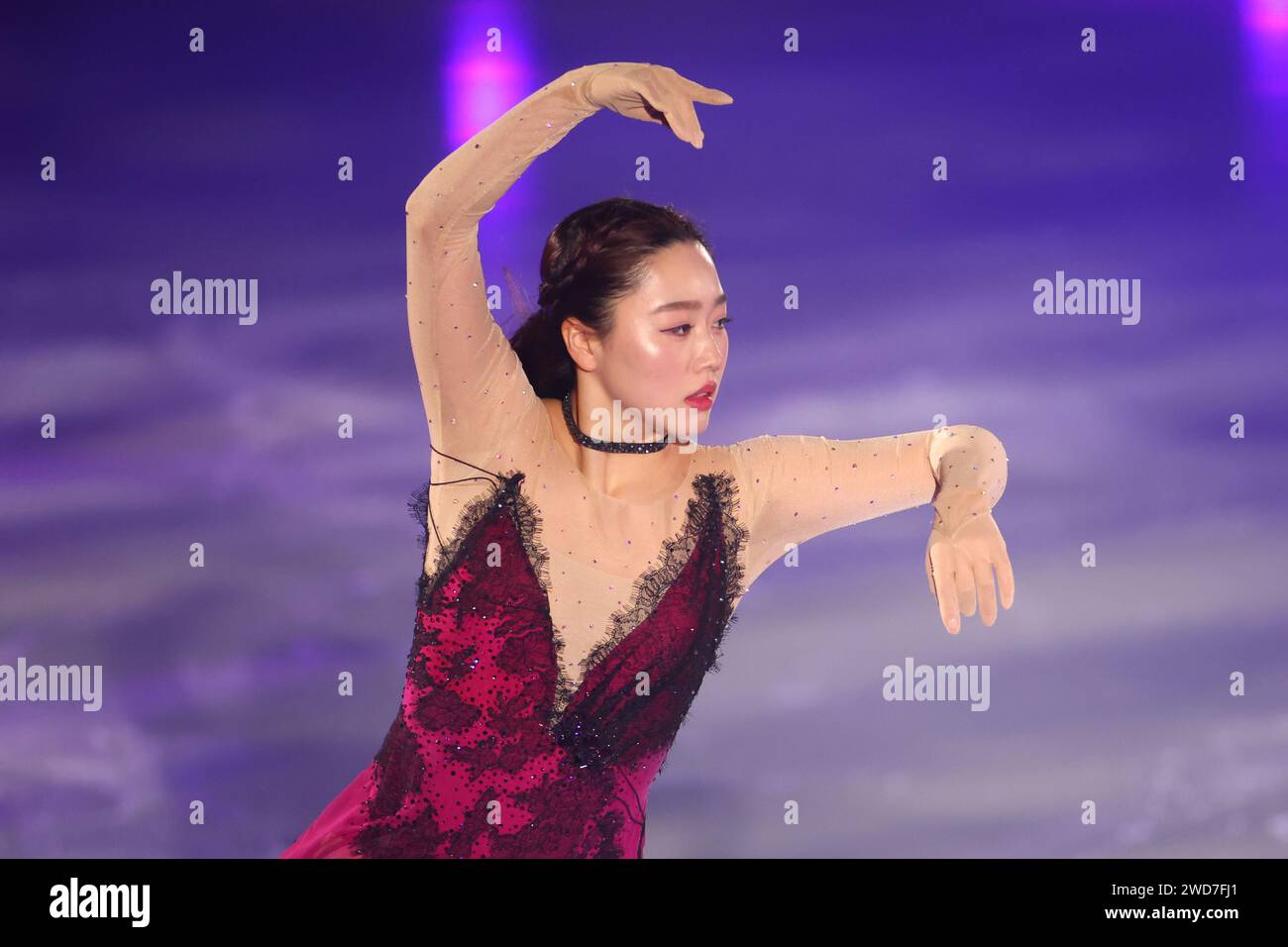 Tokyo, Japan. 19th Jan, 2024. Wakaba Higuchi Figure Skating Prince