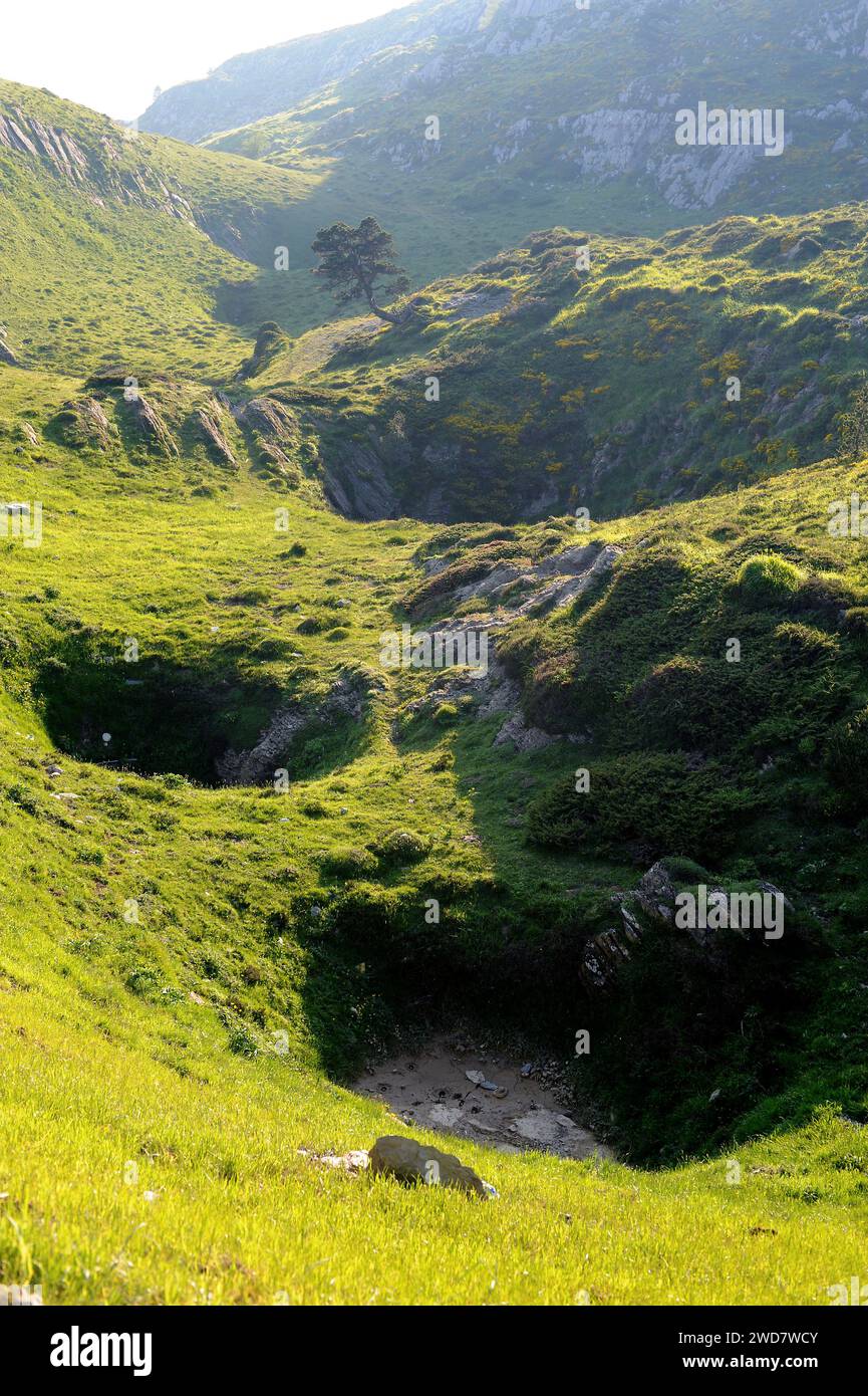 Larra-Belagua massif Natural Reserve. Navarra, Spain. Stock Photo