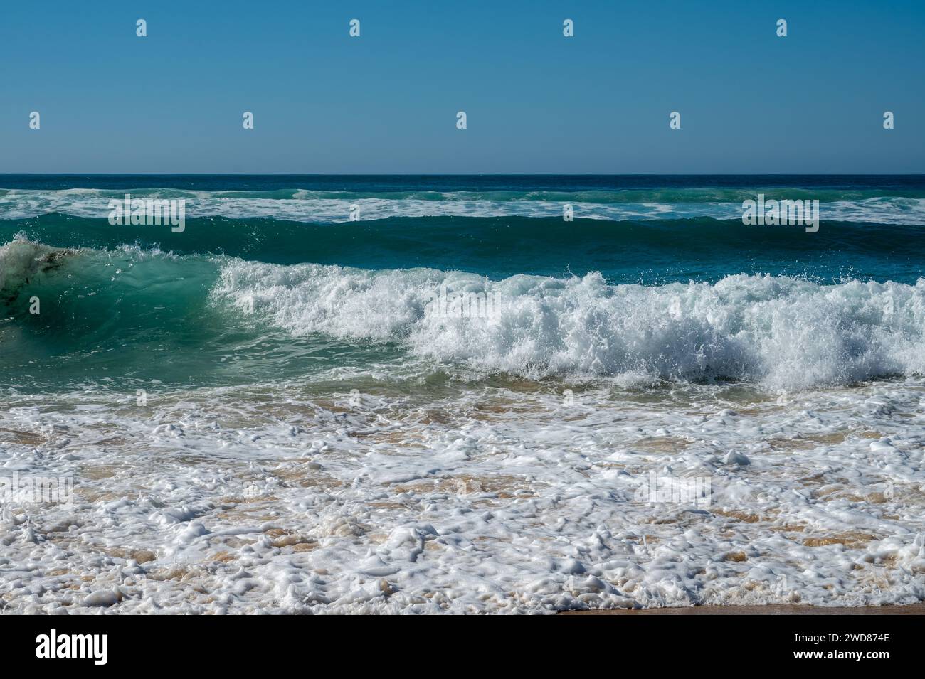 View on Plage de Horizon, Plage de l'ocean near Le Phare du Cap Ferret — free download