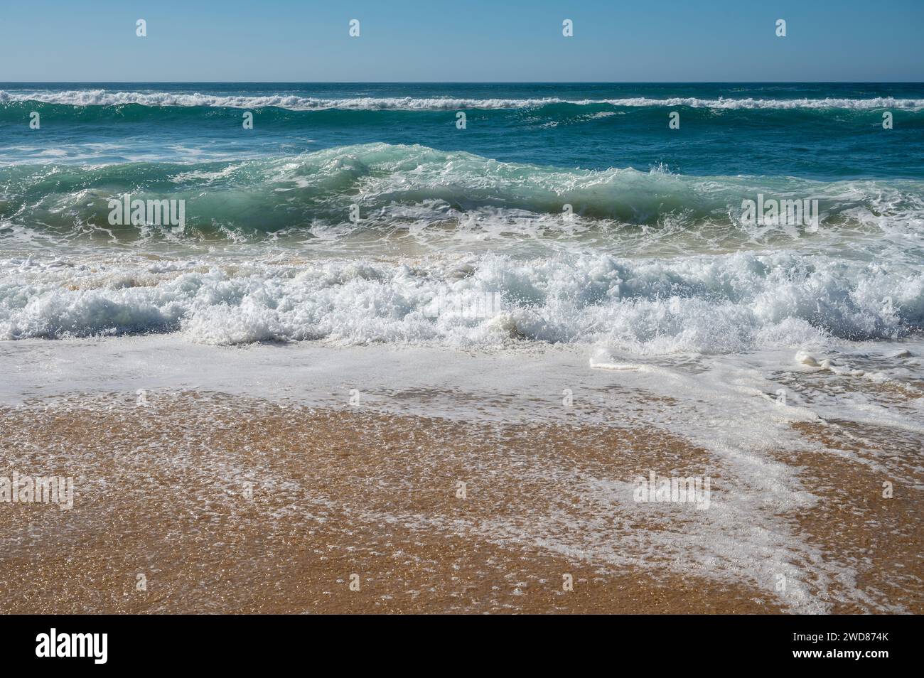View on Plage de Horizon, Plage de l'ocean near Le Phare du Cap Ferret — free download