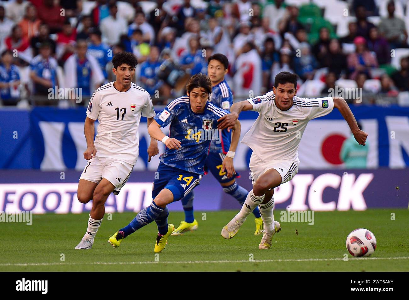 Doha, Qatar. 19 January, 2024. Iraq v Japan ：Group D AFC Asian Cup