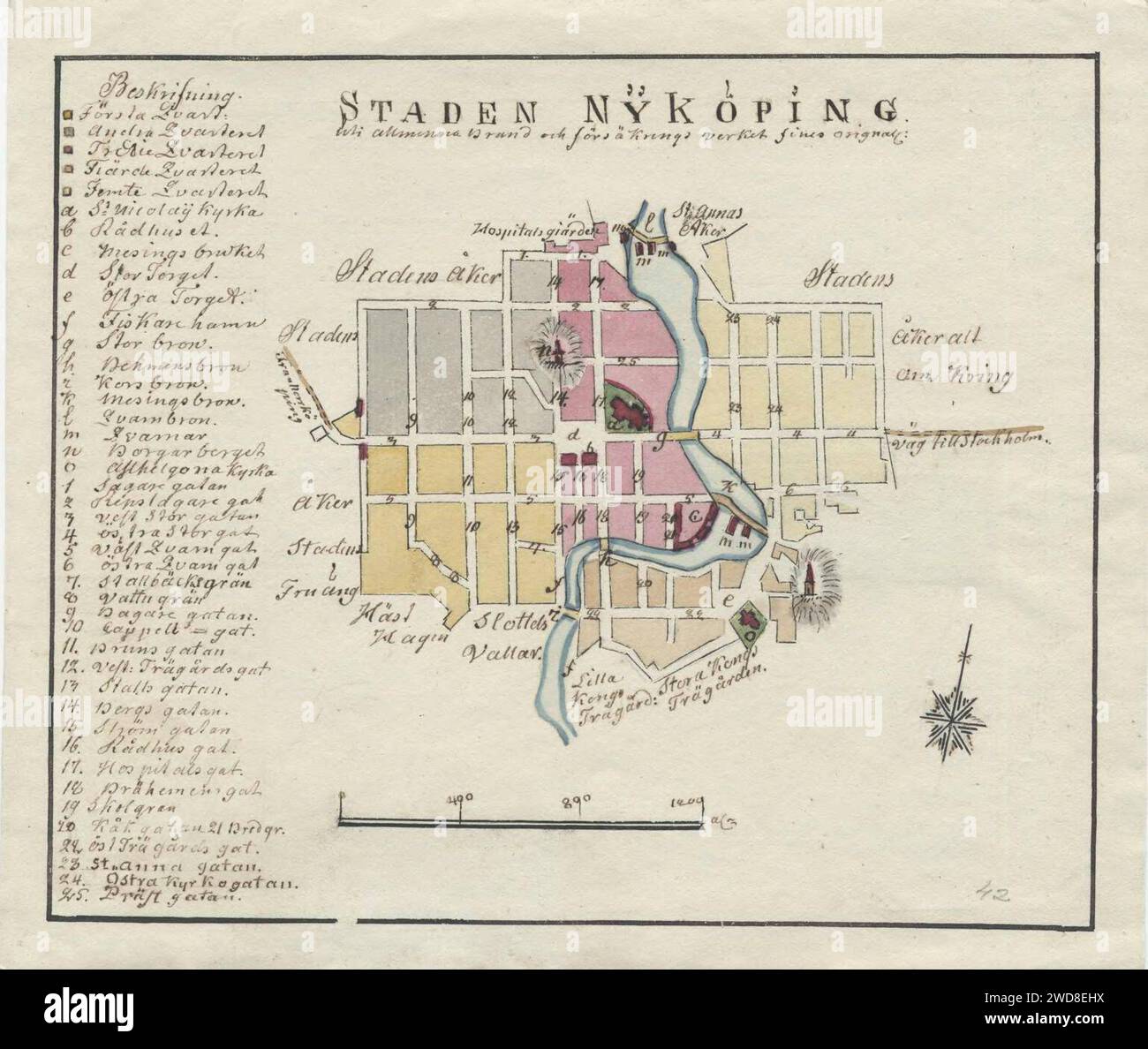 Map of nykoping hi-res stock photography and images - Alamy