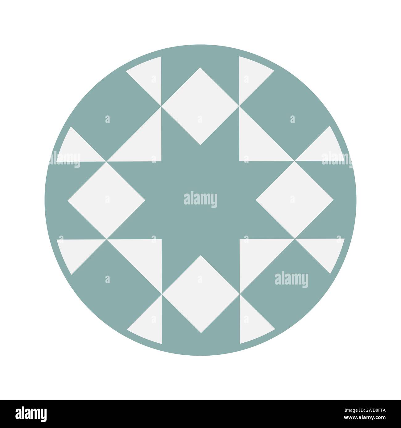 Barn quilt symbol icon illustration Stock Photo - Alamy