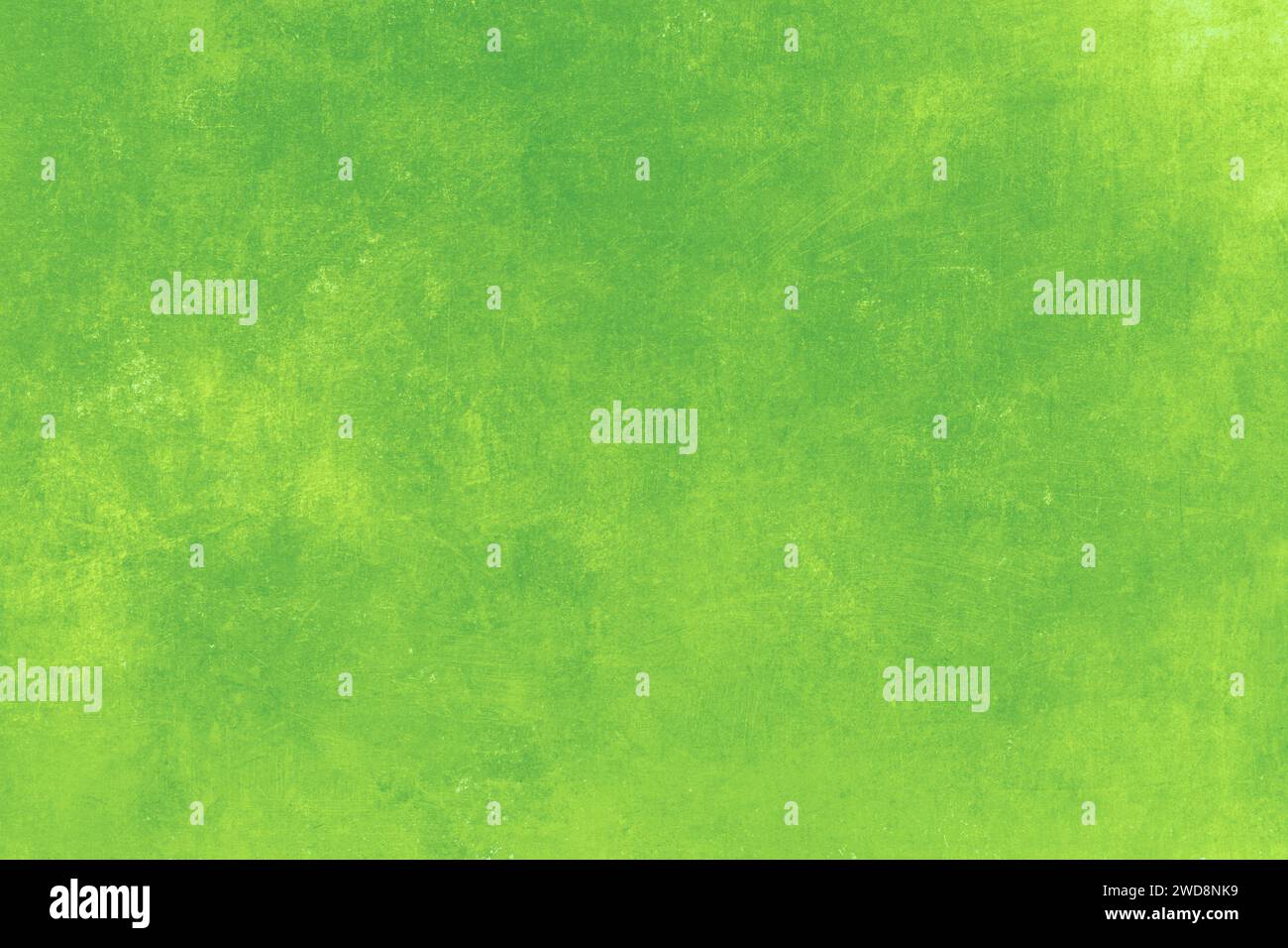Spring green painted grunge background Stock Photo