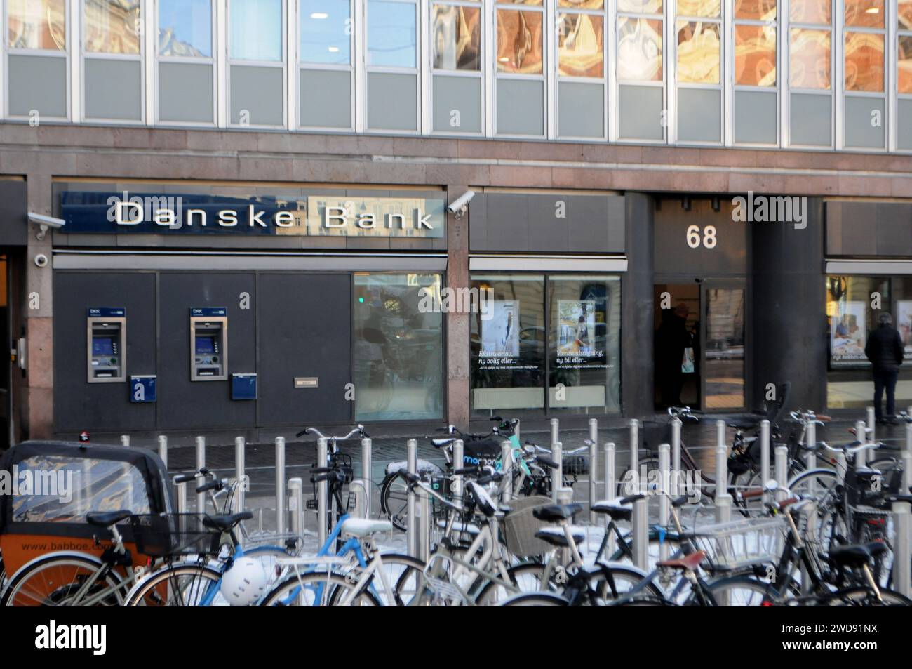 Copenhagen Denmark 19 January 2024 Danske Bank Head Office Building   Copenhagen Denmark19 January 2024 Danske Bank Head Office Building In Danish Capital Copenhagen Photofrancis Joseph Deandean Pictures 2WD91NX 