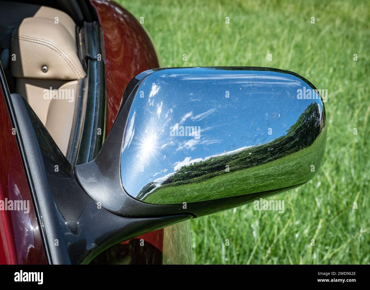 Jaguar XK8 Convertible Stock Photo