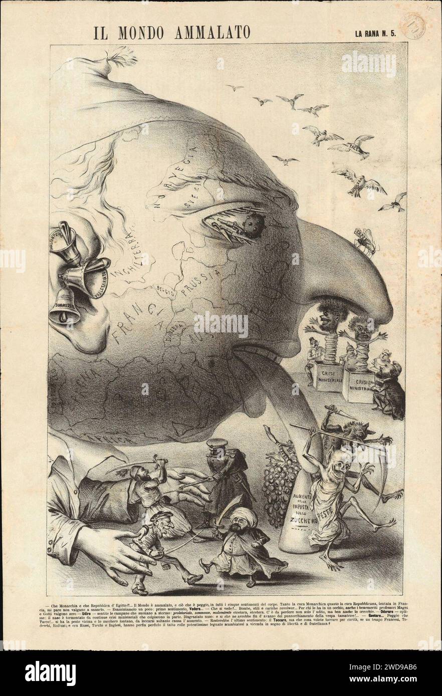 Allegorical map hi-res stock photography and images - Alamy