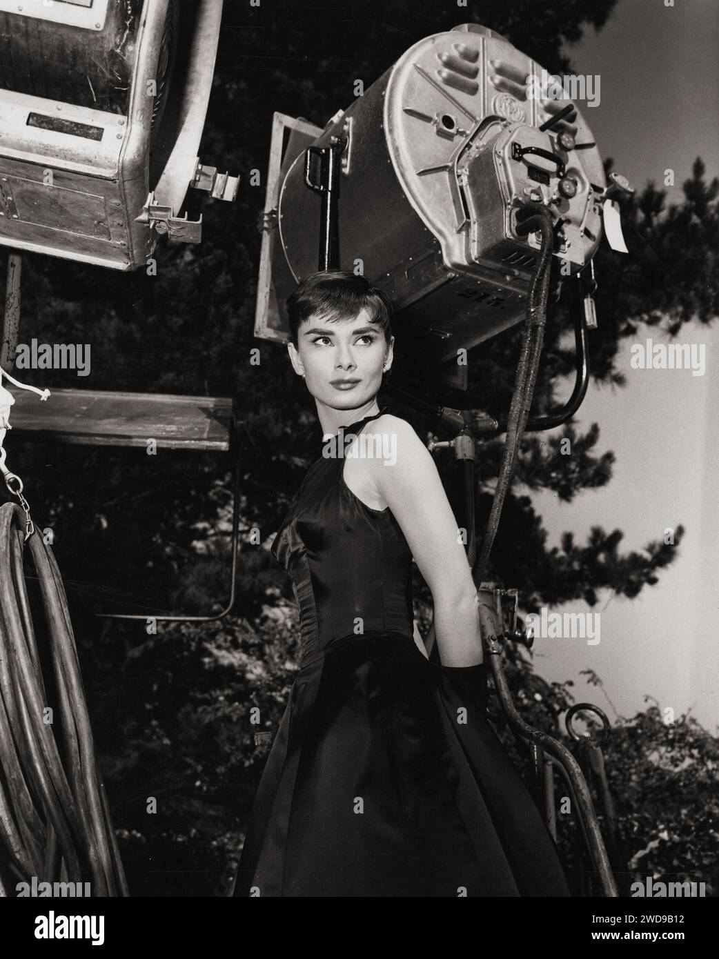 Audrey Hepburn in 'Sabrina' (Paramount, 1954). Still, publicity photo Stock Photo