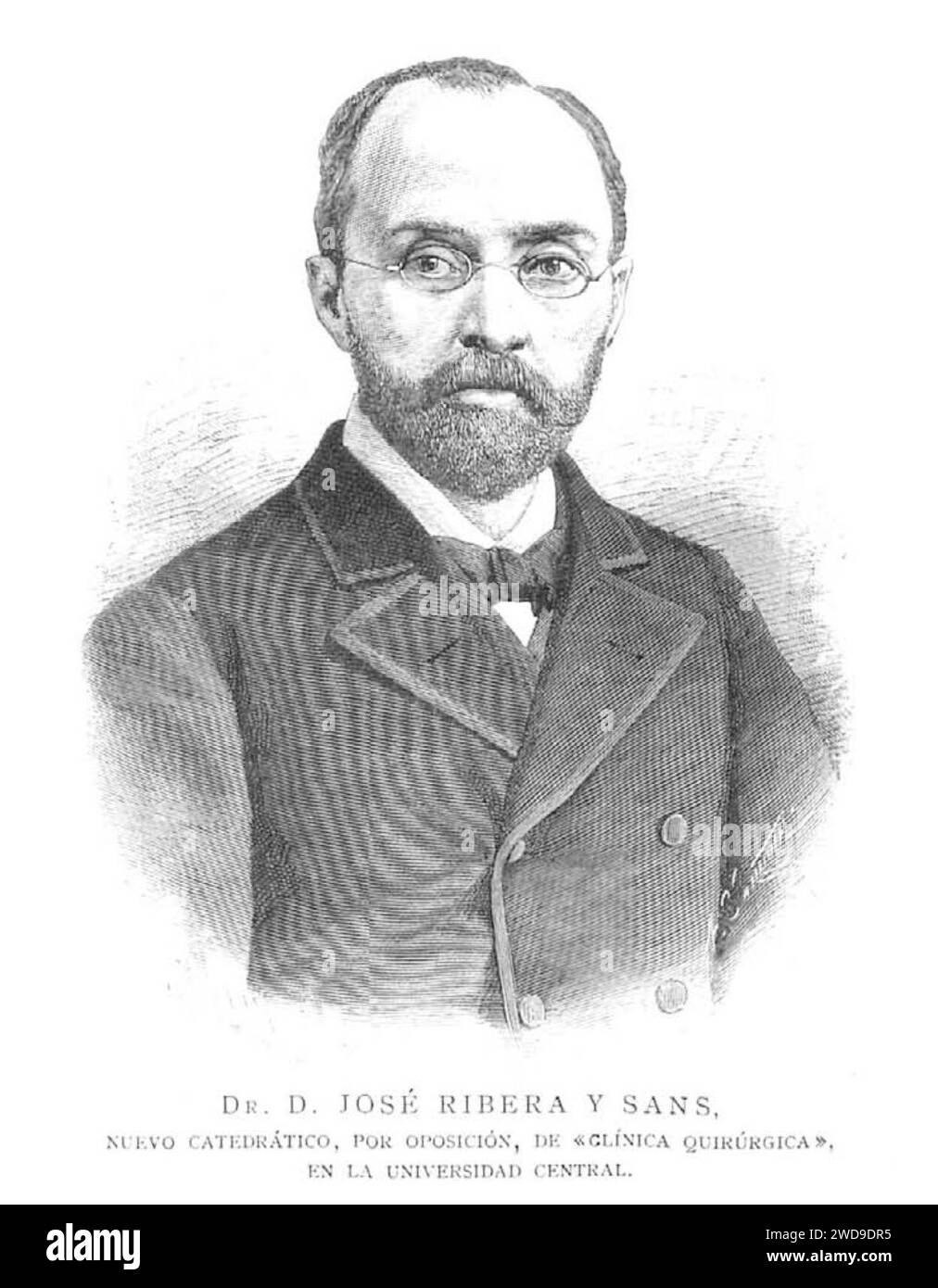 1889-01-15, La Ilustración Española y Americana, José Ribera y Sans. Stock Photo