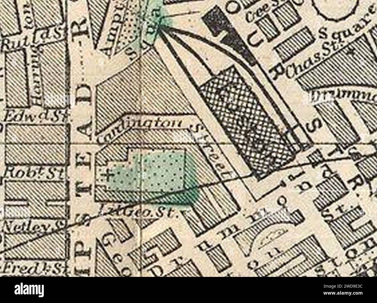1890 Bacon Traveler's Pocket Map of London, England Geographicus