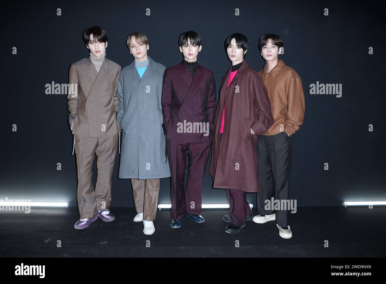 Soobin, HueningKai, Yeonjun, Beomgyu, Taehyun of South Korean boy band