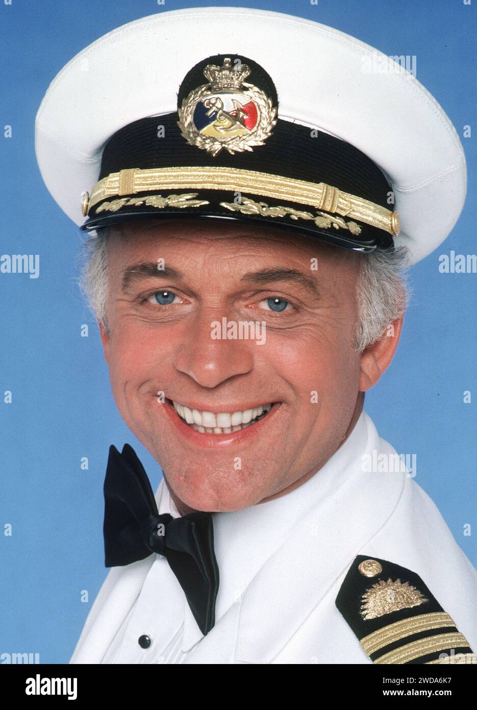 Gavin MacLeod, "The Love Boat" (circa 1978). Photo credit ABC (File Reference 34580595THA