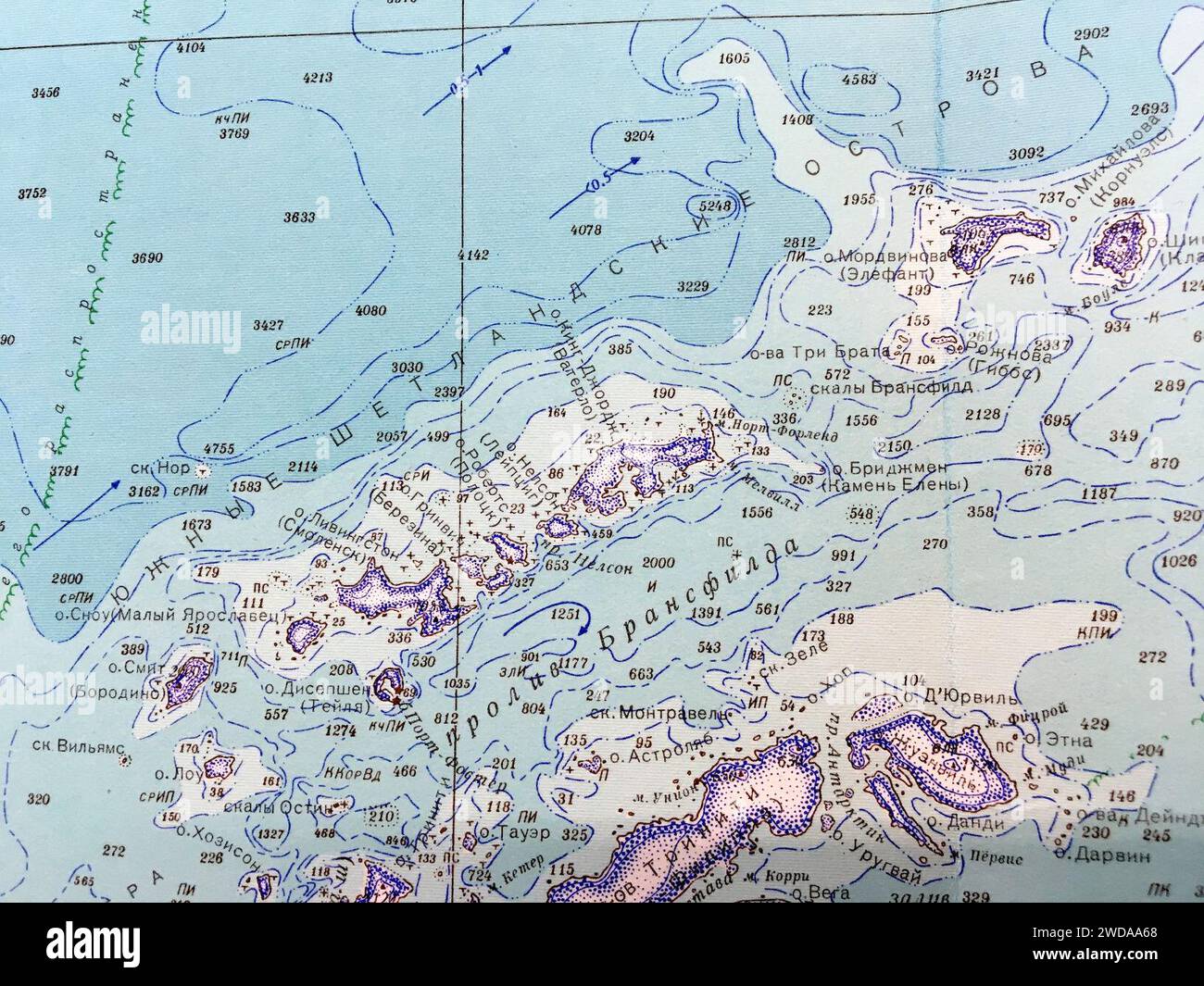 1950 Map 82 (Drake Passage) 41 Stock Photo - Alamy