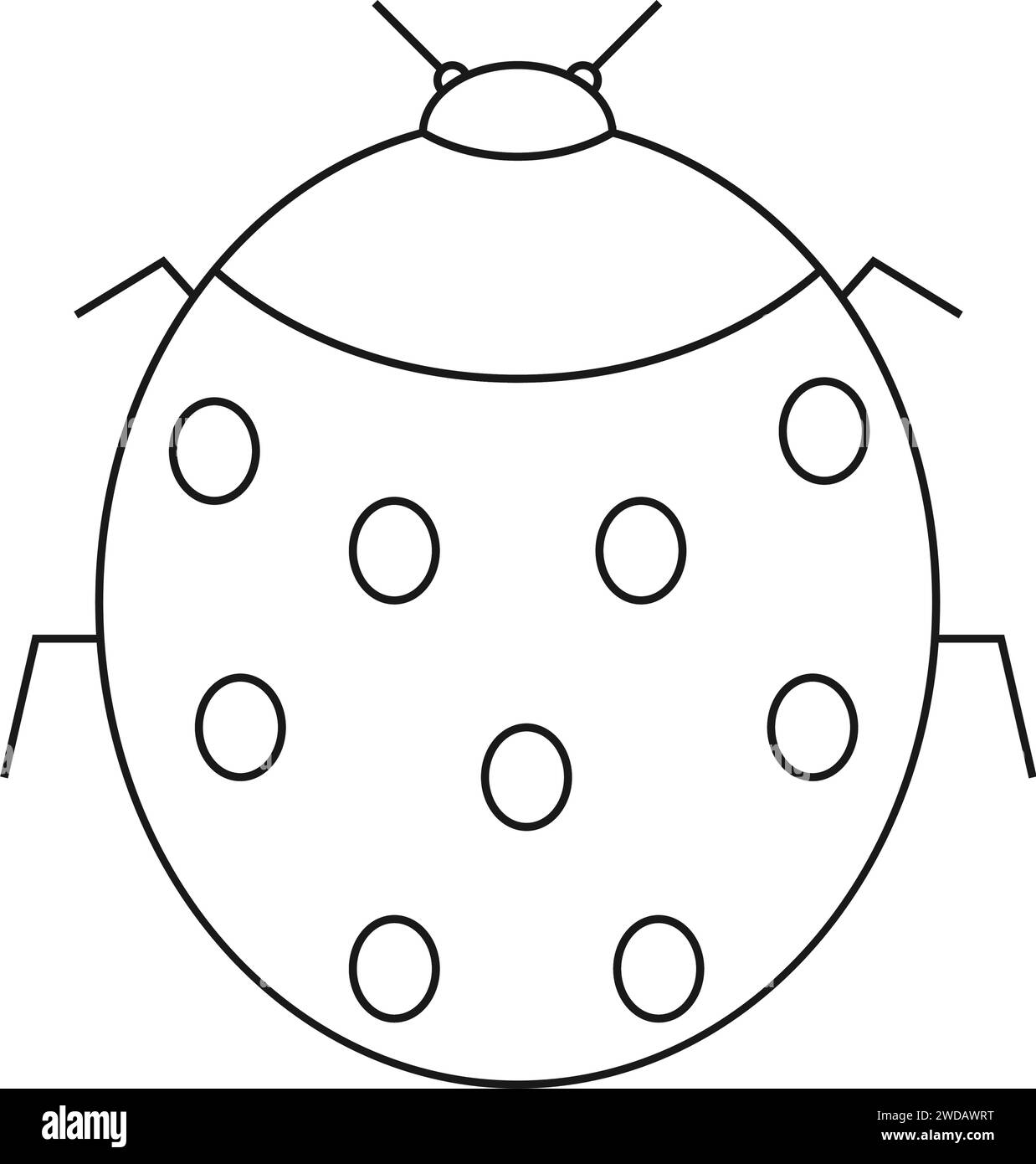 ladybug icon vector illustration design Stock Vector Image & Art - Alamy