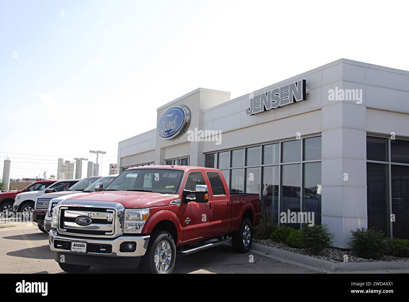 LE MARS / PLYMOUTH COUNTY/IOWA /USA American brands Ford chrysler dodge