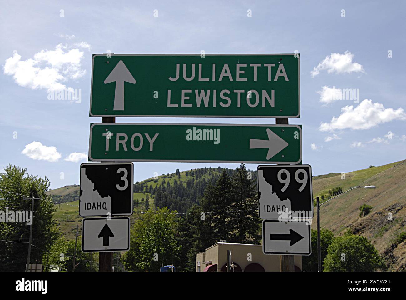 KENDRICK/IDAHO /USA Daily life and way of life in Kendrick town with