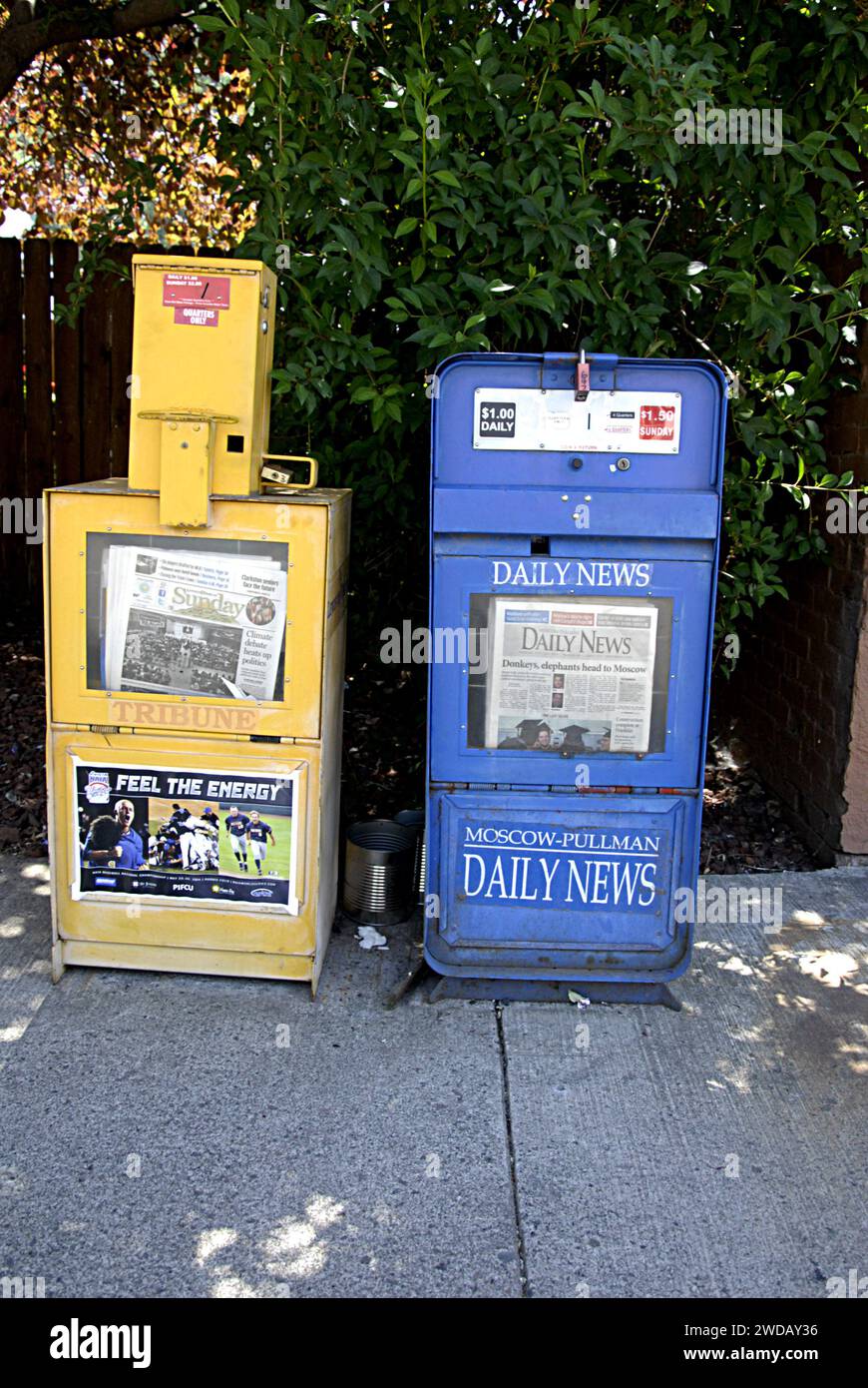 KENDRICK/IDAHO /USA Daily life and way of life in Kendrick town with