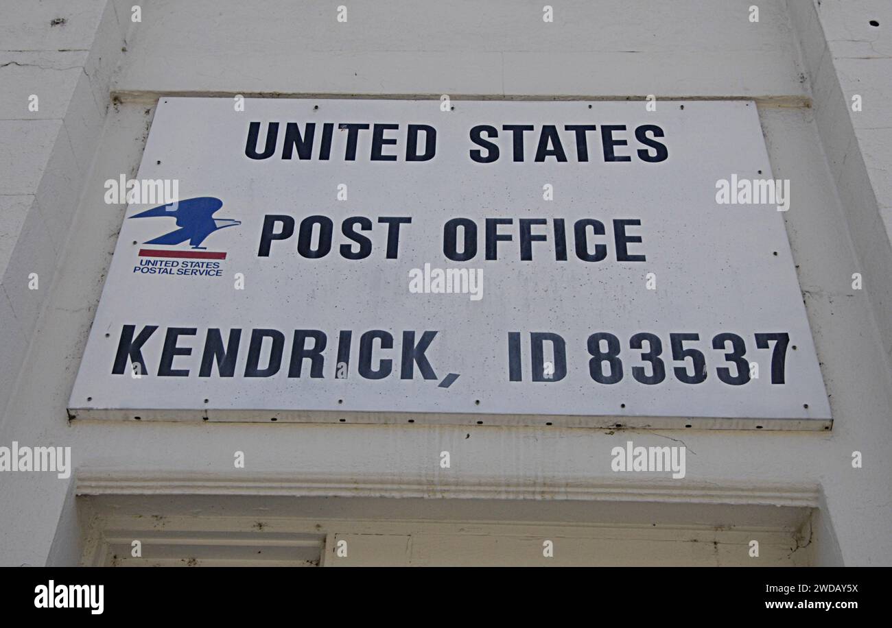 KENDRICK/IDAHO /USA Daily life and way of life in Kendrick town with