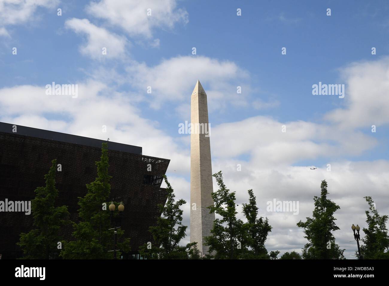 WASHINGTON D C/District of Columbia/USA./ 06.May. 2019/Newly built The National Museum of frican American culture and history on 1400 constitution avenue in DC, USA Photo..Francis Dean / Deanpictures. Stock Photo