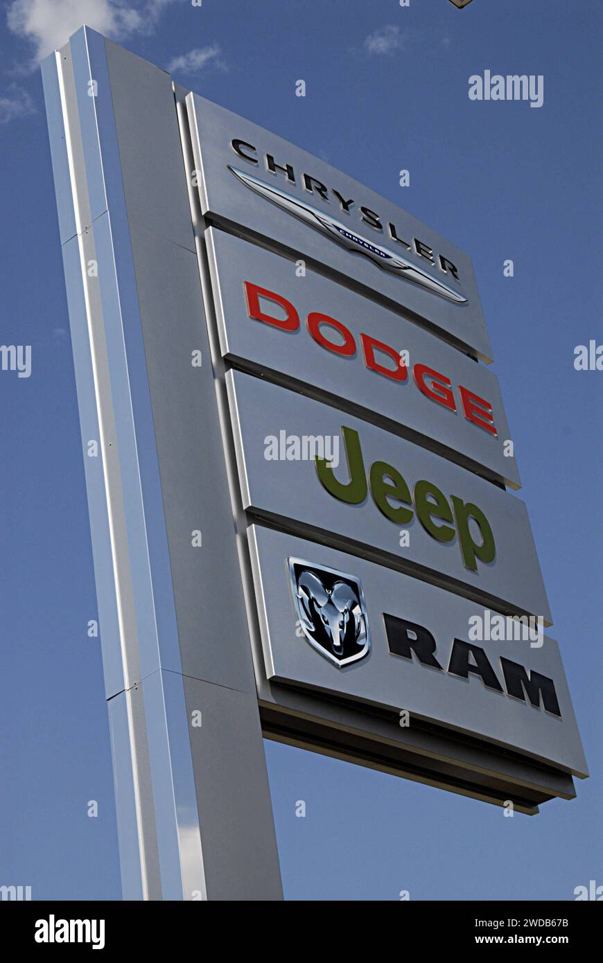 LE MARS / PLYMOUTH COUNTY/IOWA /USA American brands Ford chrysler dodge