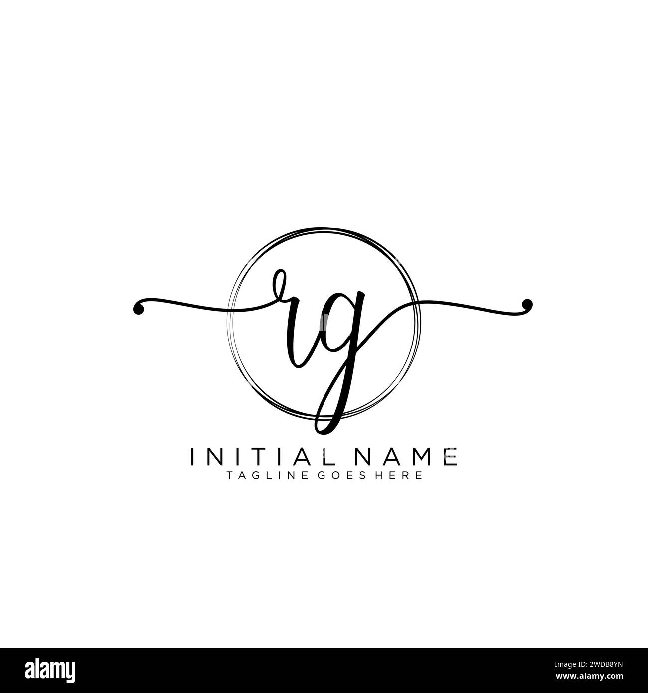 Rg modern logo Cut Out Stock Images & Pictures Alamy