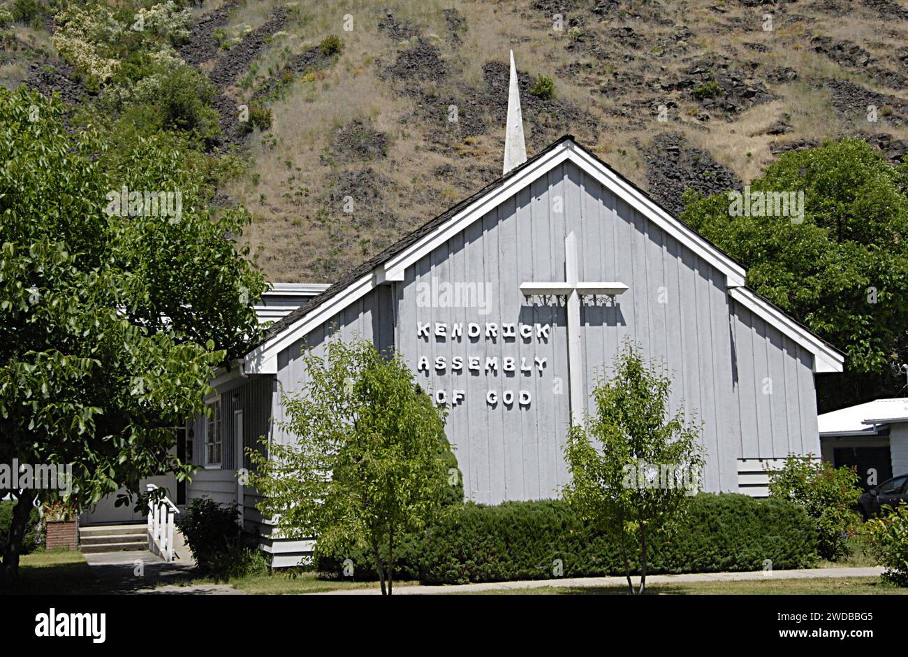 KENDRICK/IDAHO /USA Daily life and way of life in Kendrick town with