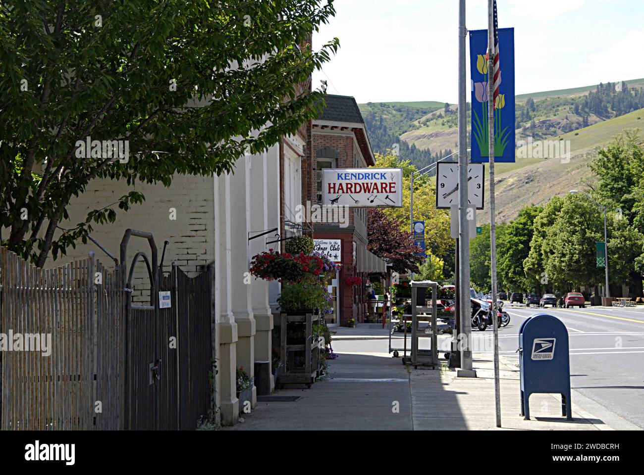 KENDRICK/IDAHO /USA Daily life and way of life in Kendrick town with