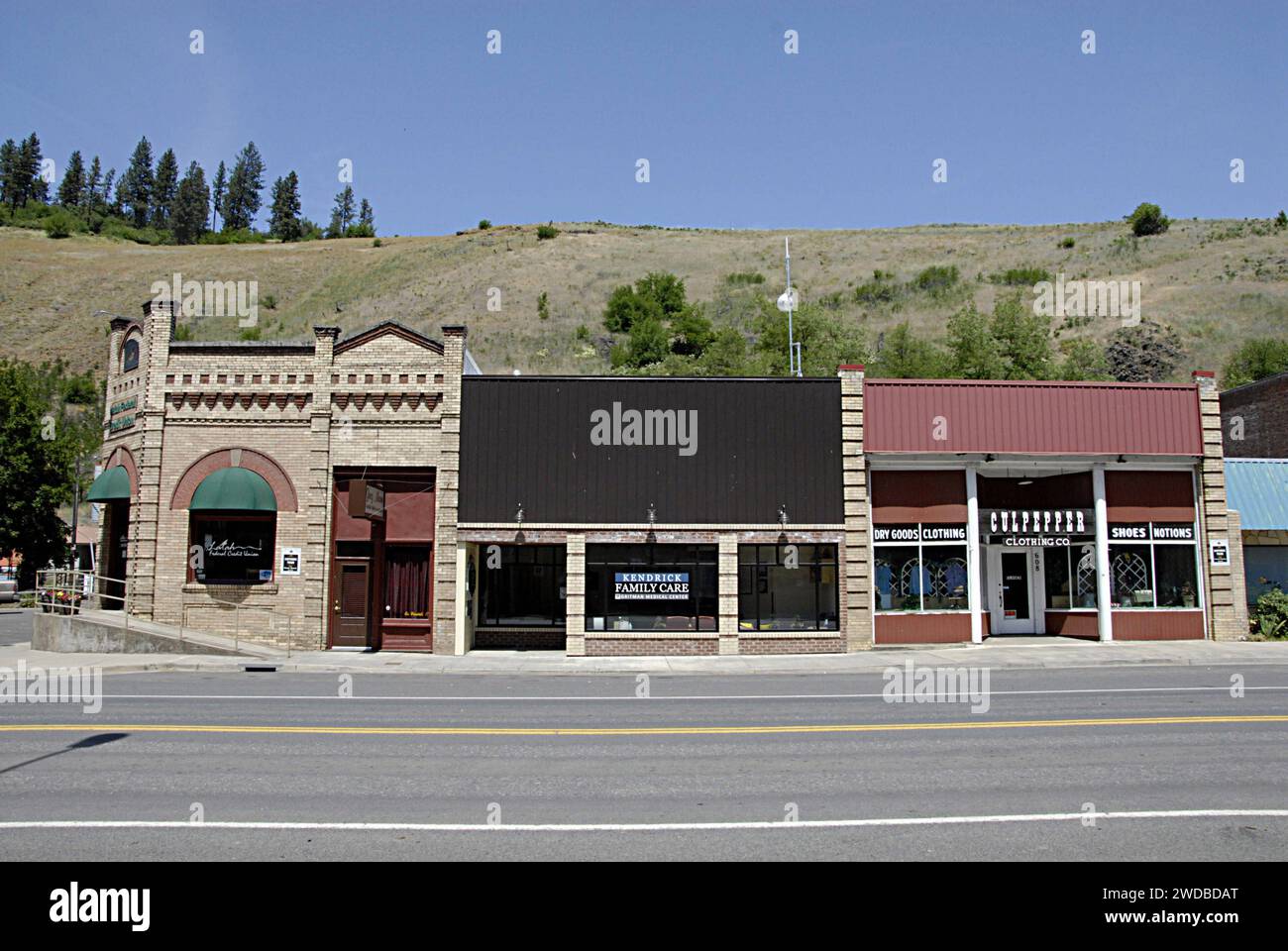 KENDRICK/IDAHO /USA Daily life and way of life in Kendrick town with