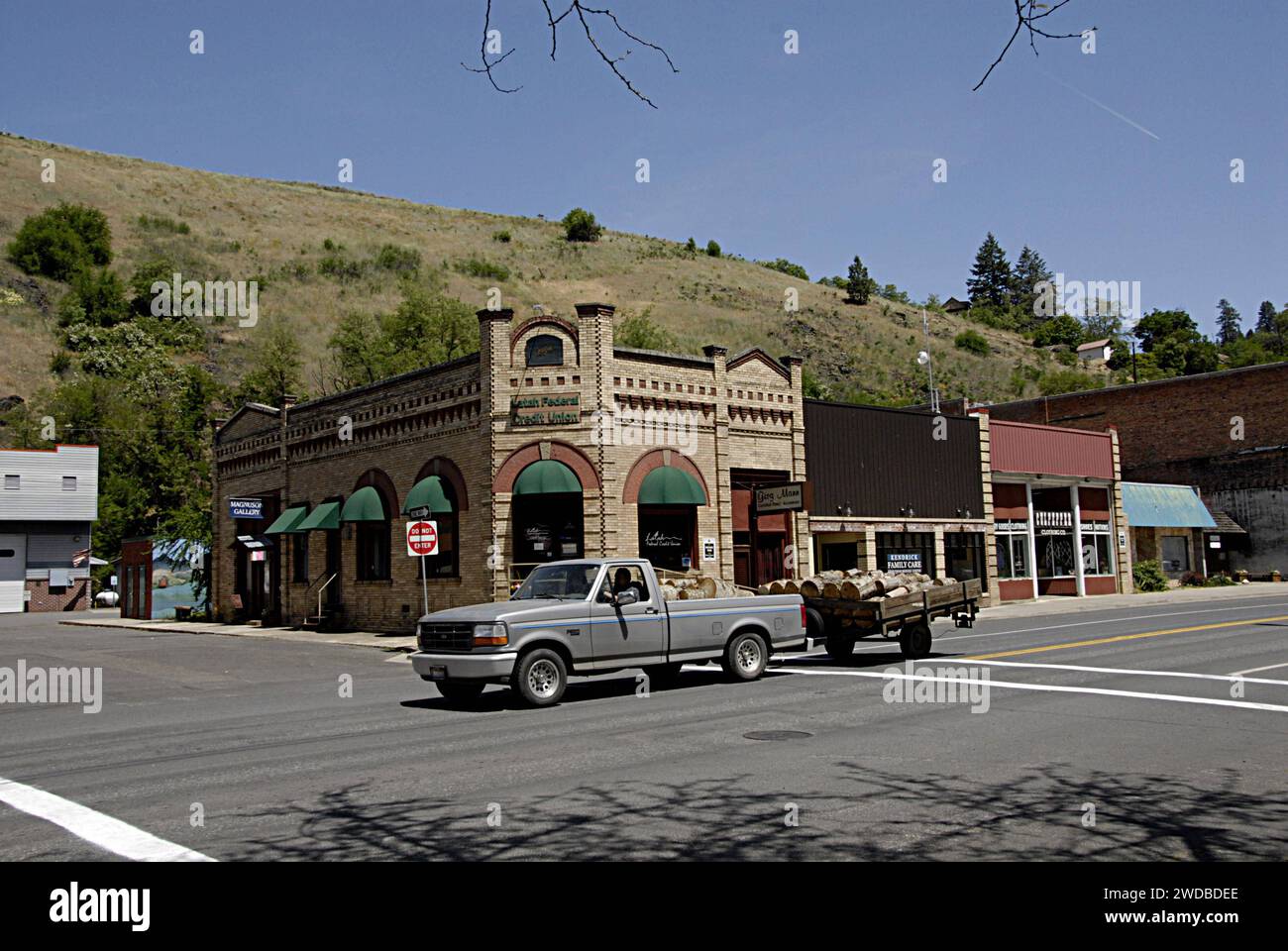 KENDRICK/IDAHO /USA Daily life and way of life in Kendrick town with