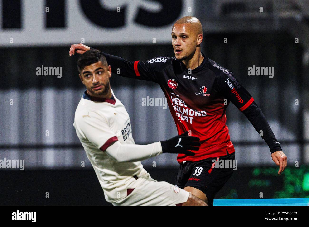 Helmond Netherlands 19th Jan 2024 Helmond Helmond Sport Jong Psv 19 01 2024 Keuken 9812