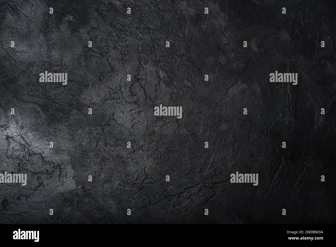 Dark textured concrete wall background. Copy space Stock Photo