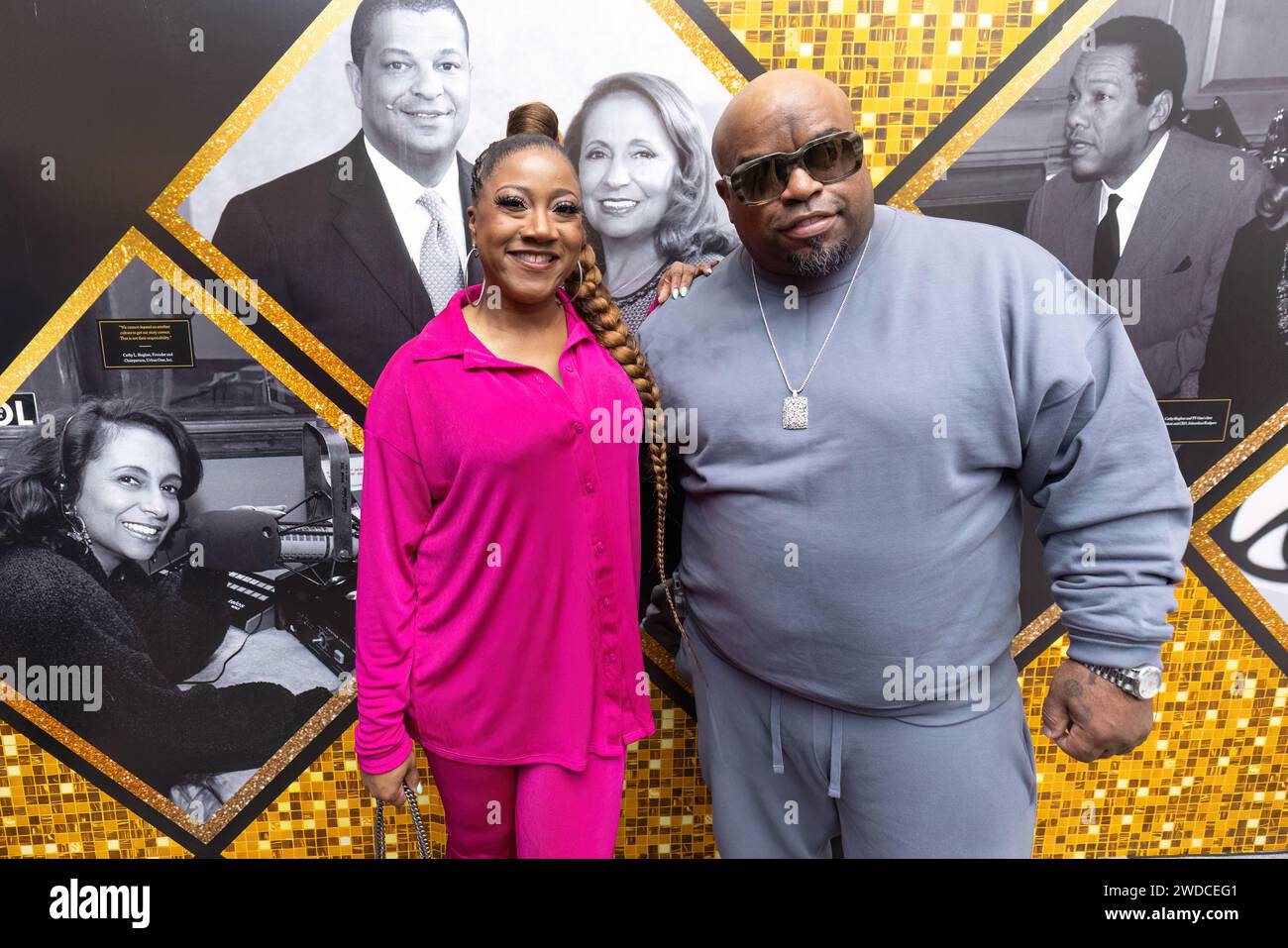Atlanta, United States. 20th Jan, 2024. Recording artist CeeLo Green