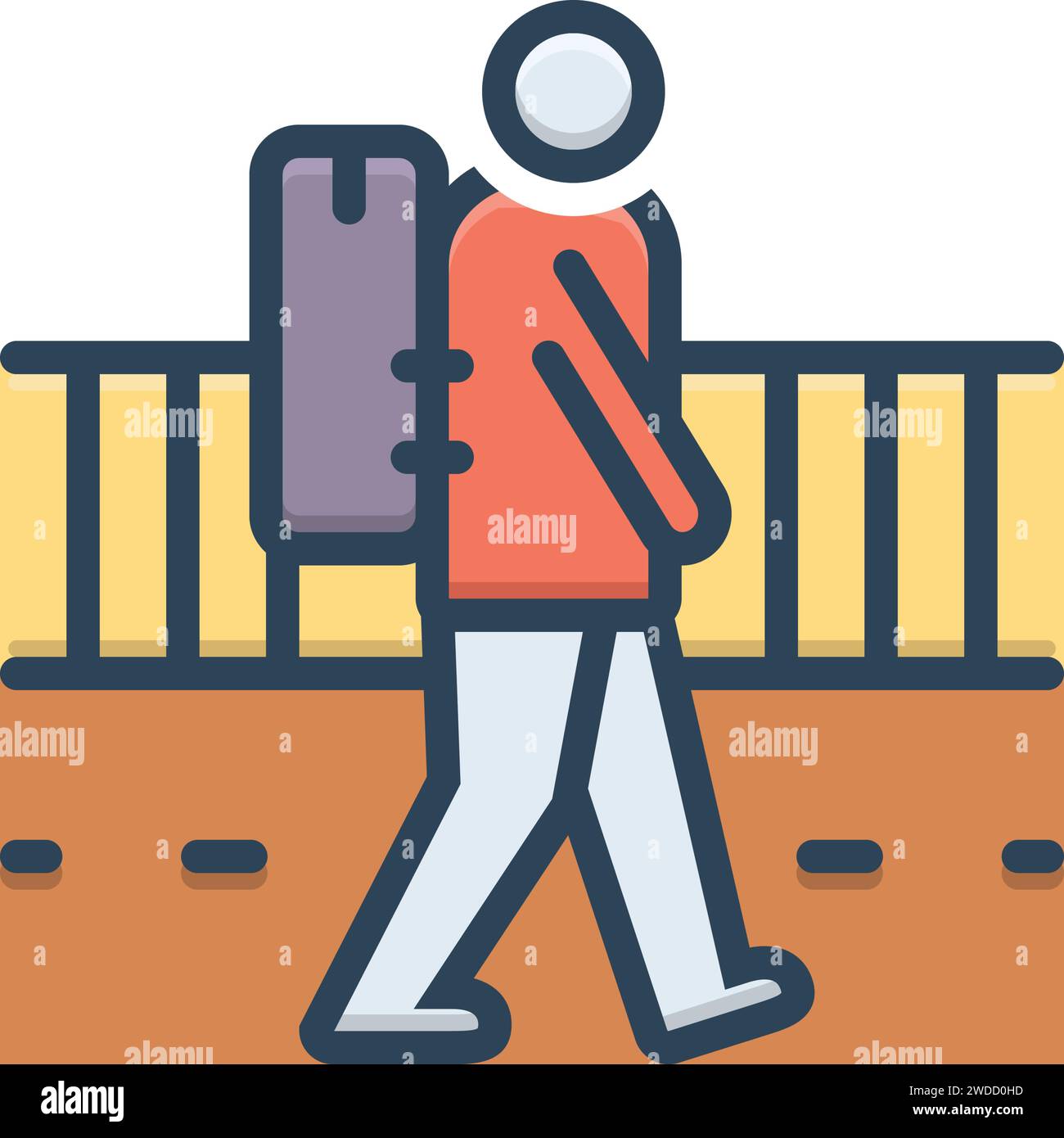 Icon for Vagrant,strolling Stock Vector Image & Art - Alamy
