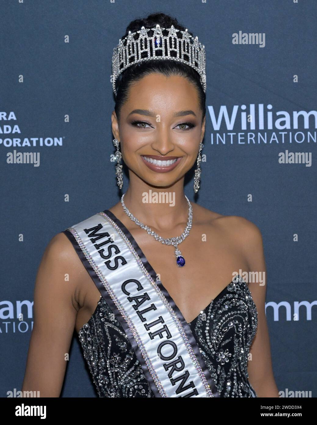 January 19, 2024, Beverly Hills, California, United States Tianna