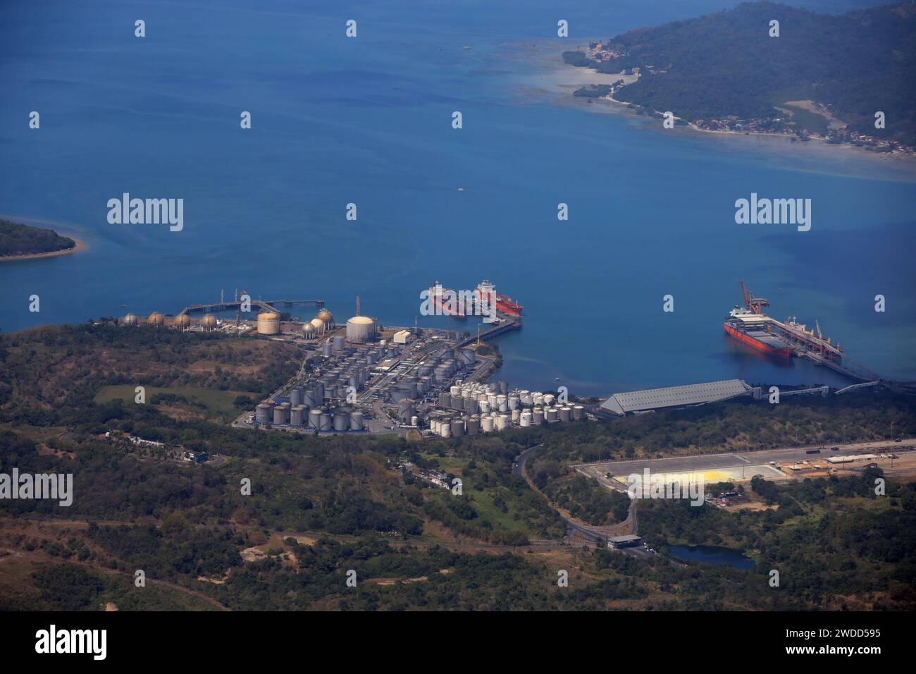 Madre de Deus maritime terminal madre de deus, bahia, brazil october