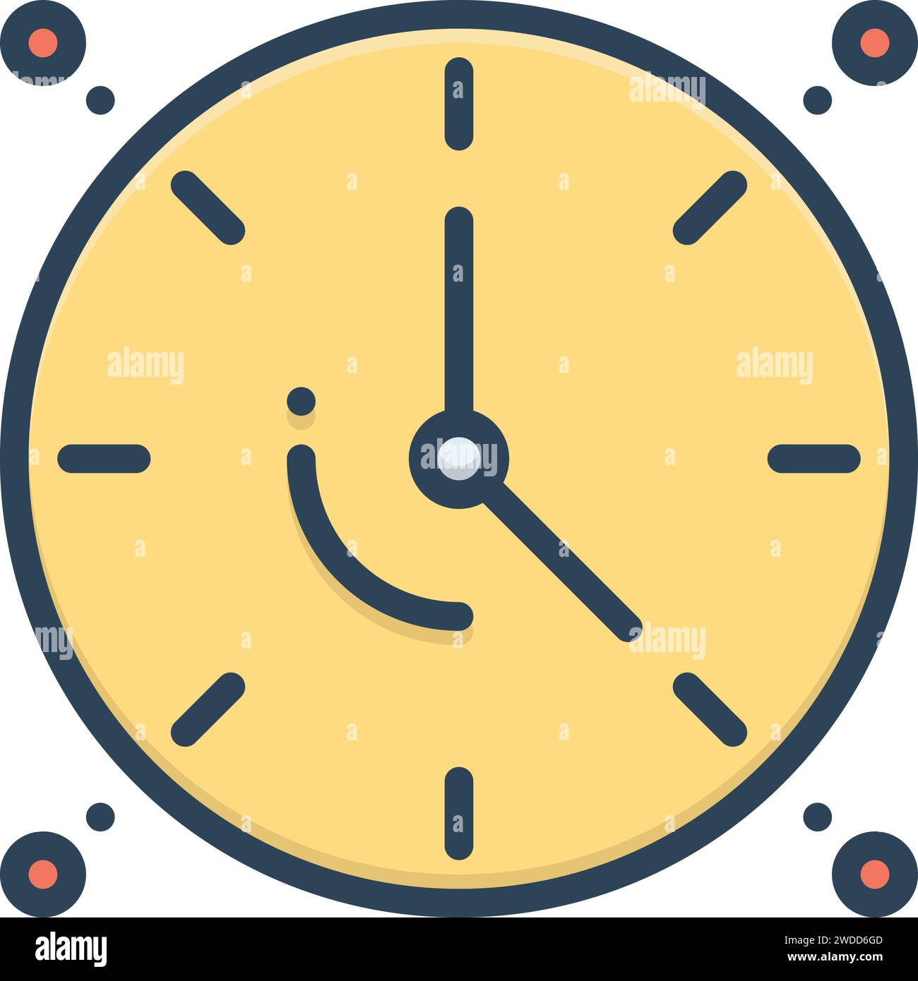 Icon for dials,clock Stock Vector Image & Art - Alamy