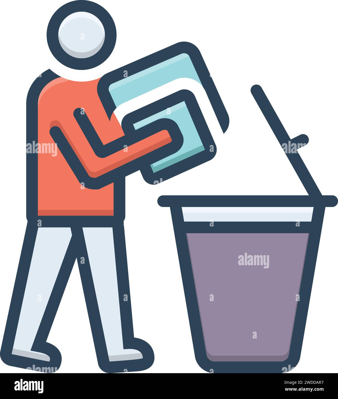 Declutter vector vectors hi-res stock photography and images - Alamy