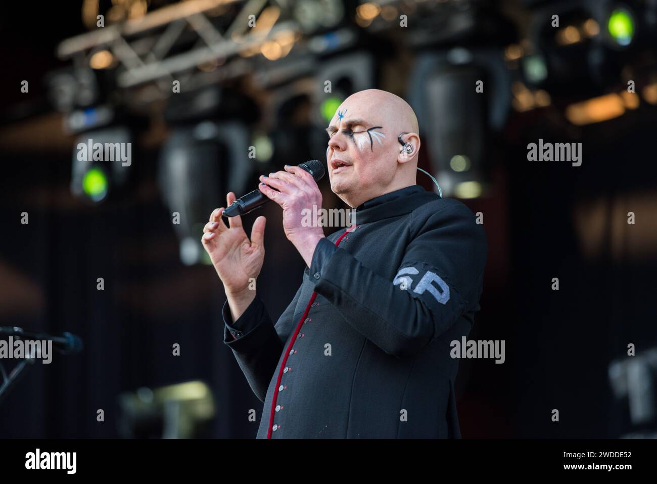 May 31, 2019: Billy Corgan plays with The Smashing Pumpkins in Stockholm, Sweden Stock Photo