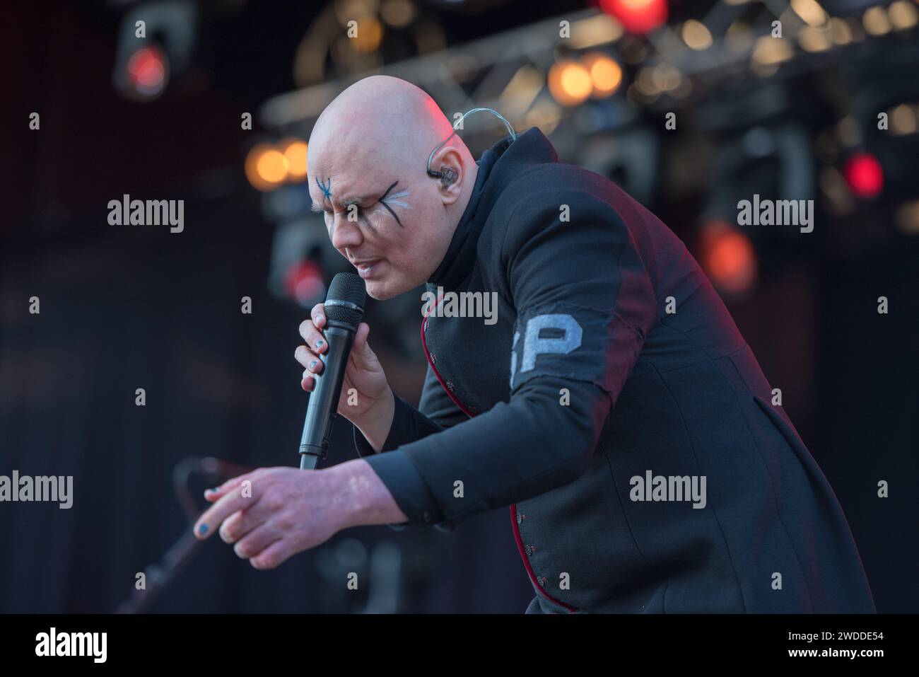 May 31, 2019: Billy Corgan plays with The Smashing Pumpkins in Stockholm, Sweden Stock Photo