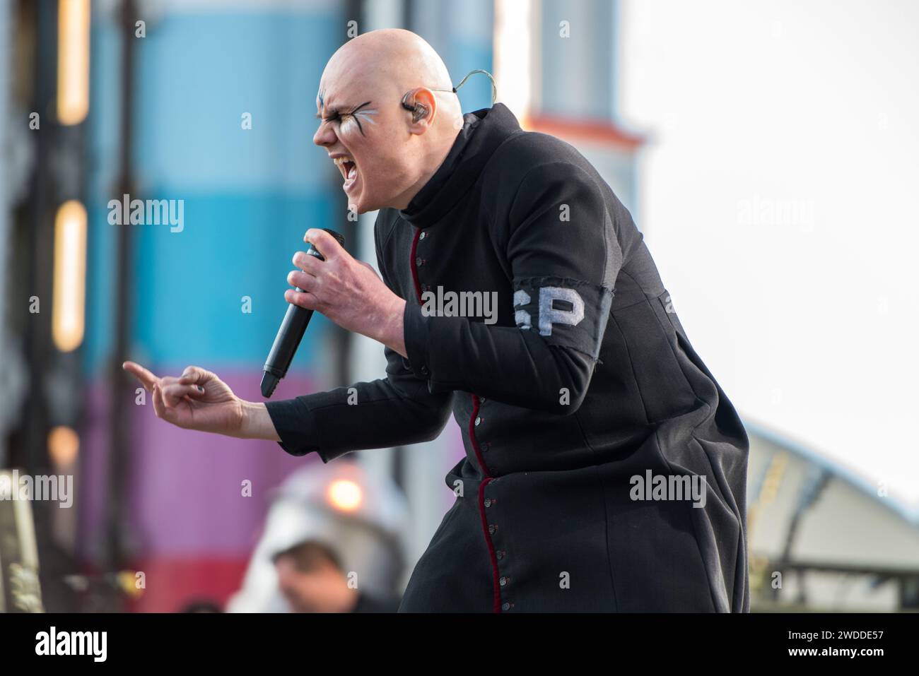 May 31, 2019: Billy Corgan plays with The Smashing Pumpkins in Stockholm, Sweden Stock Photo
