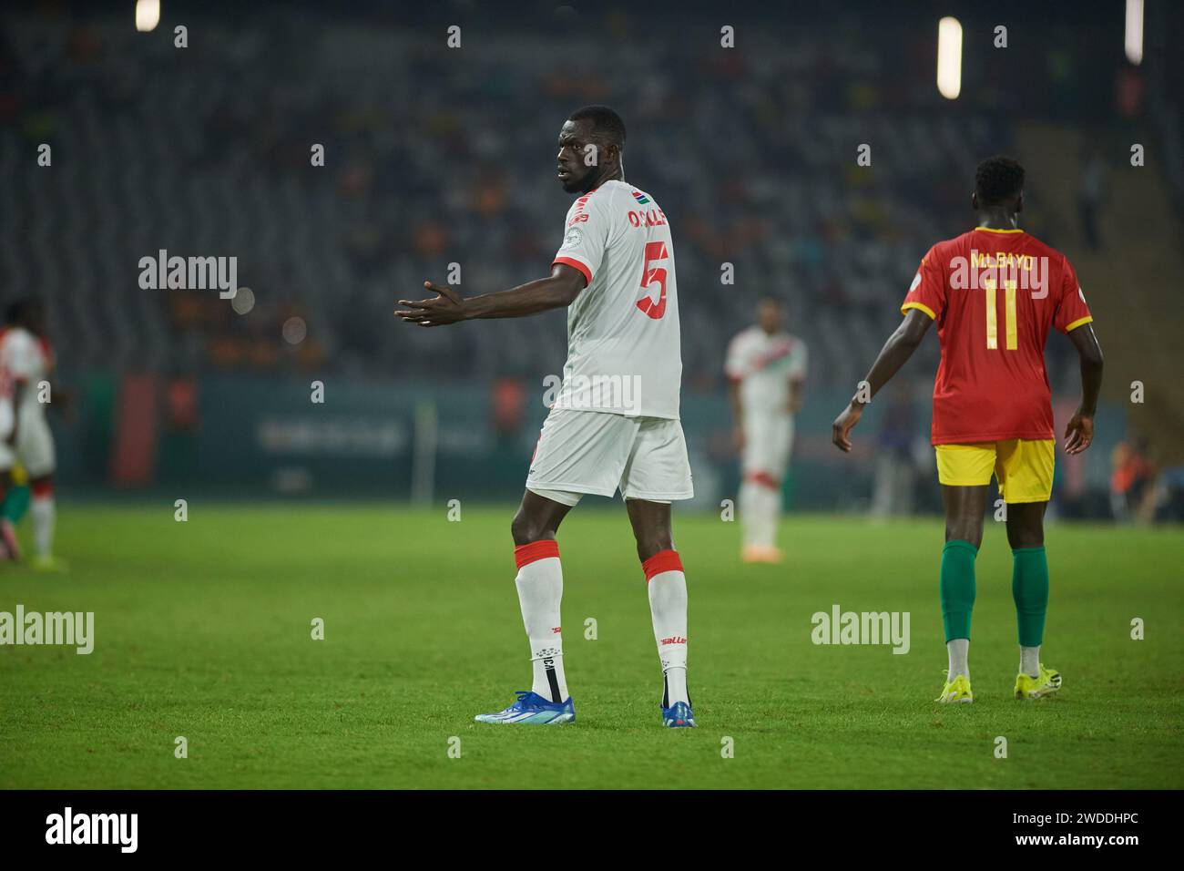Highlights of the match between Guinea and Gambia at the Africa Cup of