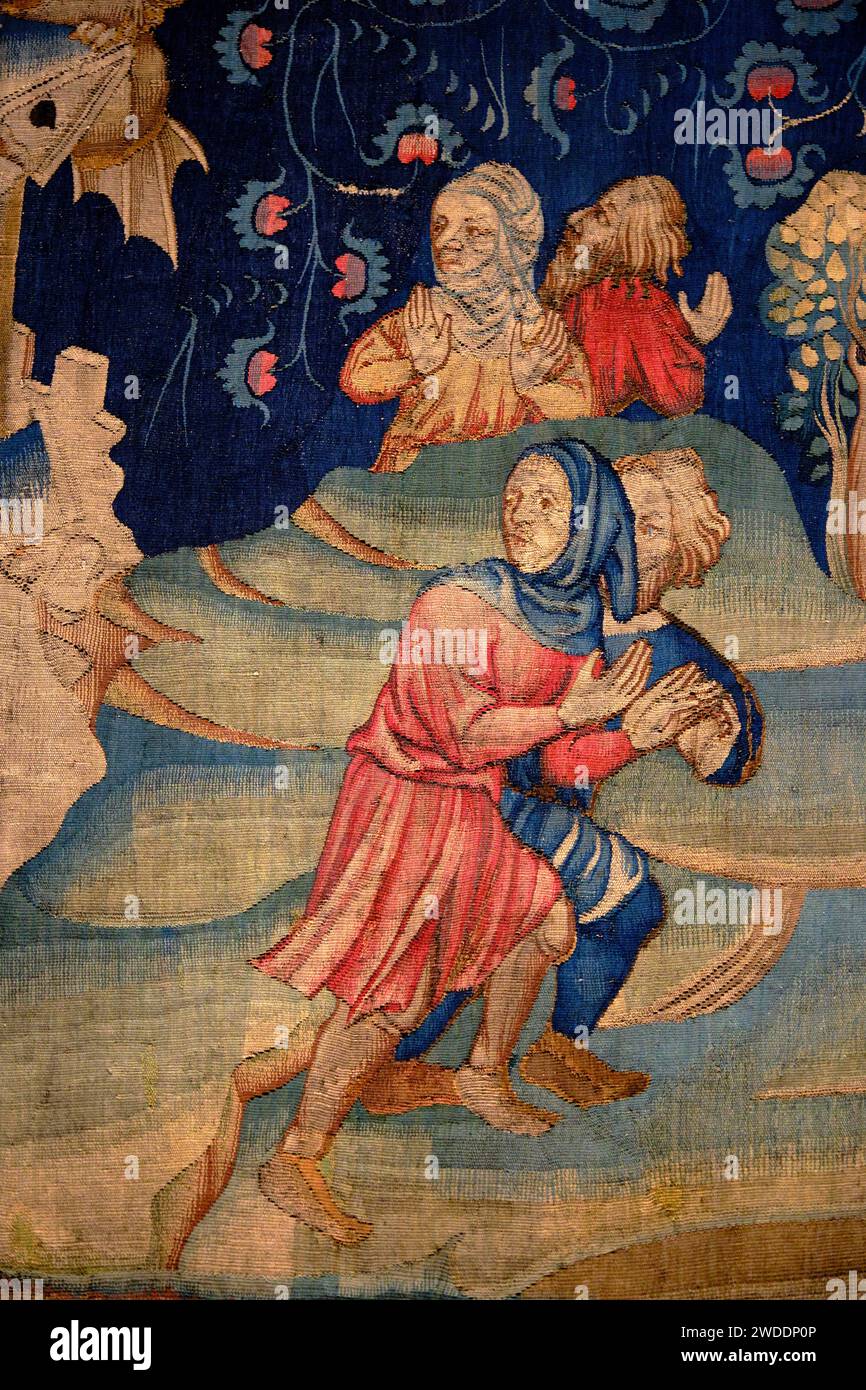 Apocalypse tapestry babylon hi-res stock photography and images