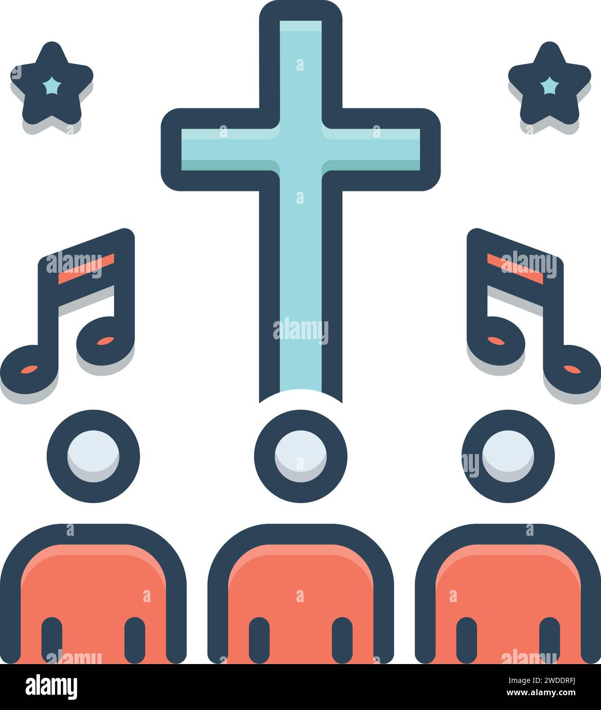 Icon for hymn Stock Vector Image & Art - Alamy