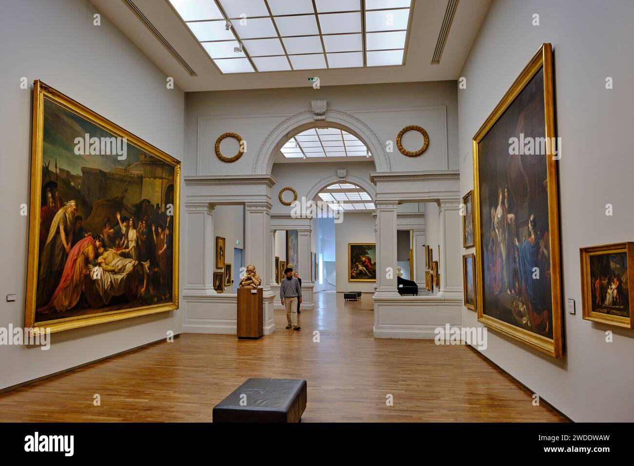 France, MaineetLoire, Angers, the Museum of Fine Arts in a former