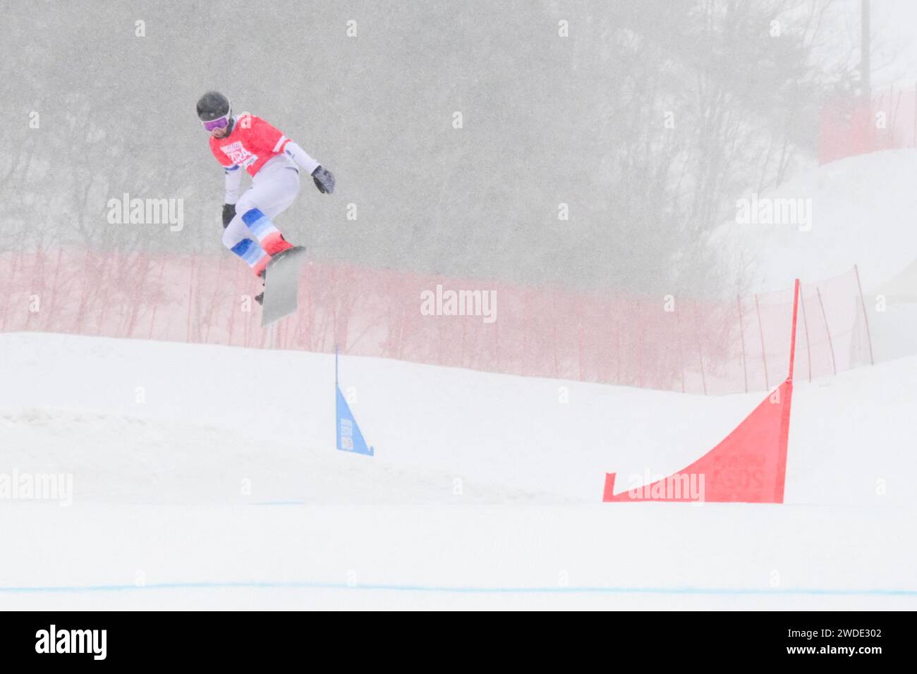 Hoengseong, South Korea. 20th Jan, 2024. Jonas Chollet of France ...