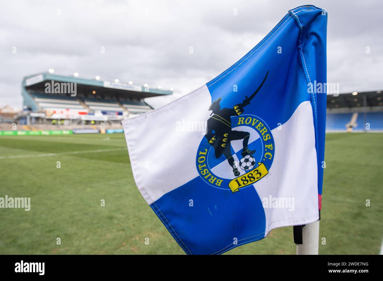 A general view of the Memorial Stadium, Home of Bristol Rovers ahead of ...