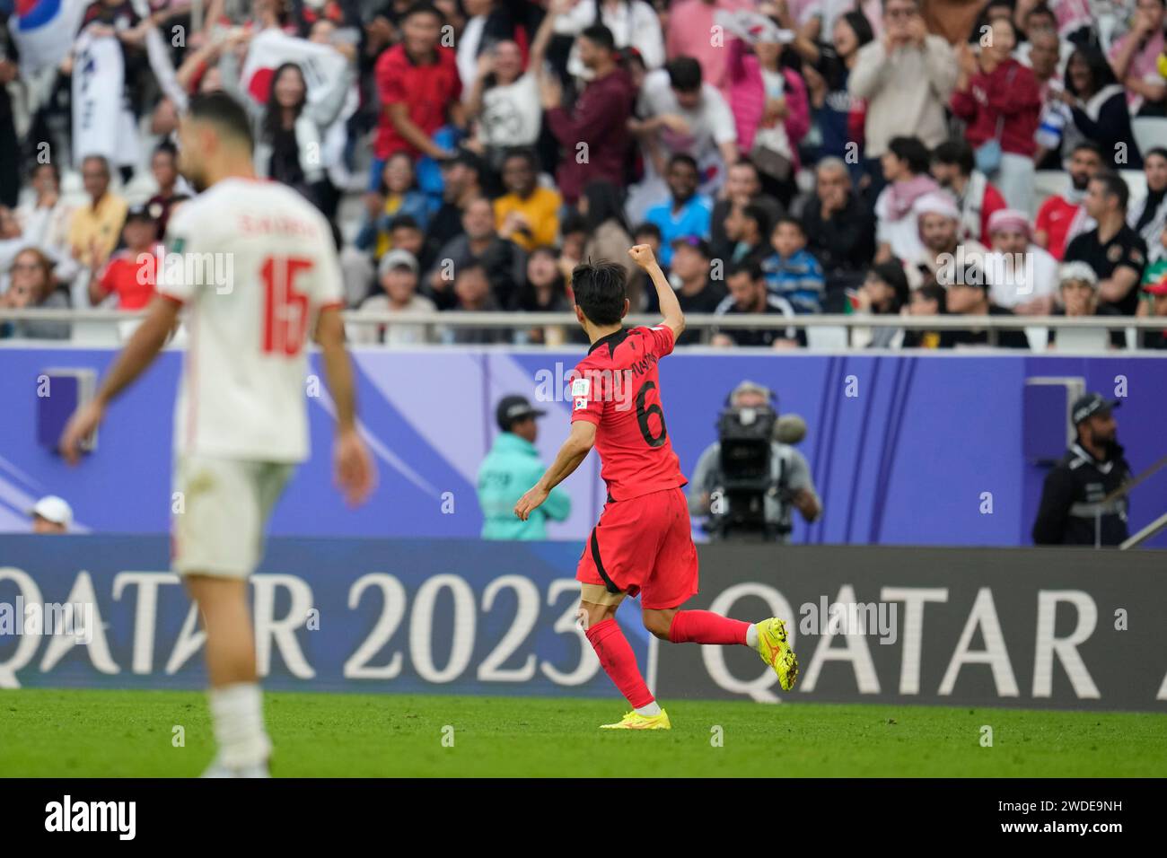 Hwang Rahi South Korea's Hwang In-beom celebrates the second goal of his team ...