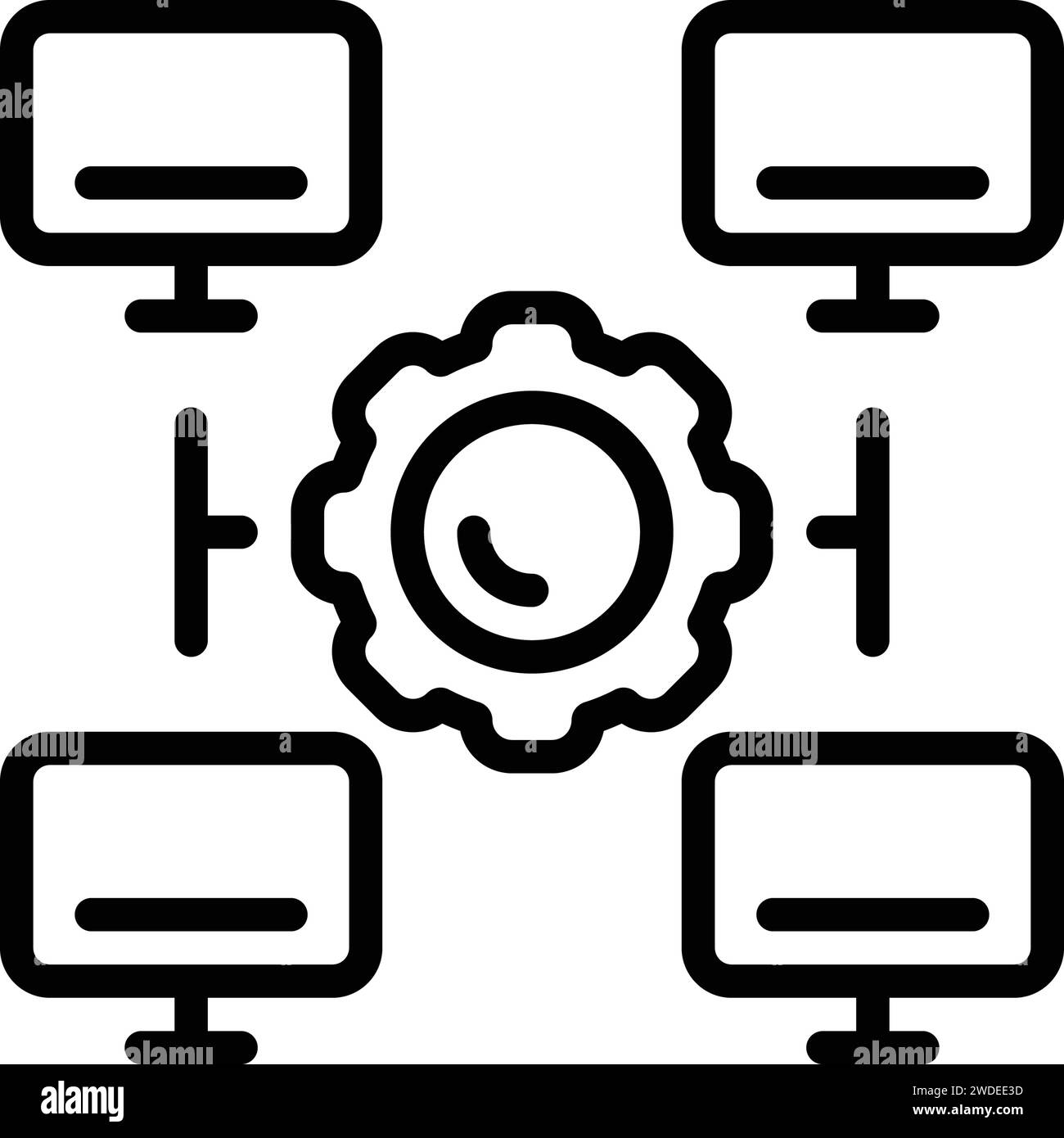 Operating system icon Cut Out Stock Images & Pictures - Alamy