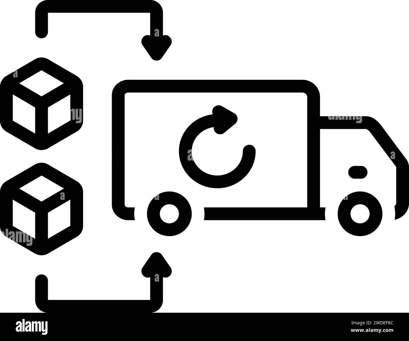 icon-for-reverse-logistics-reverse-stock-vector-image-art-alamy